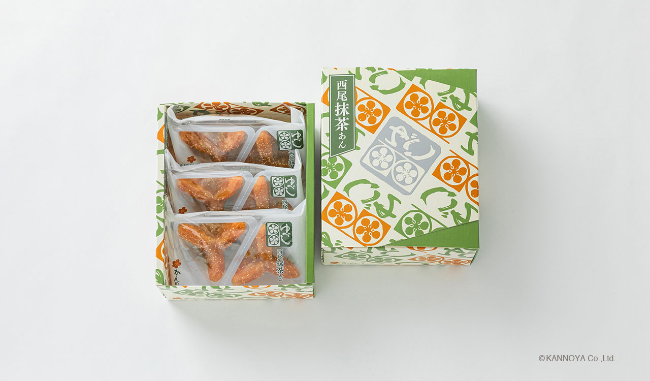 家伝ゆべし抹茶あん入り6個入