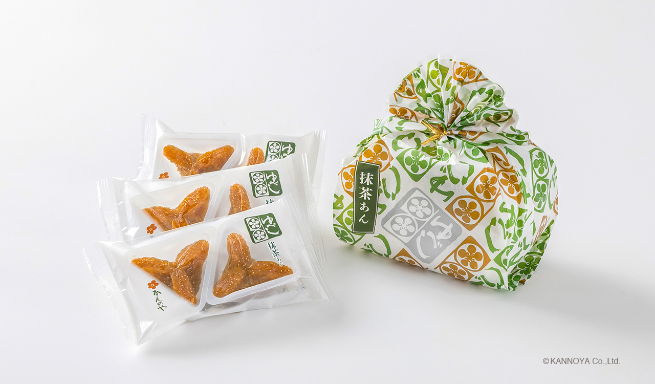 家伝ゆべし抹茶あん入り6個入