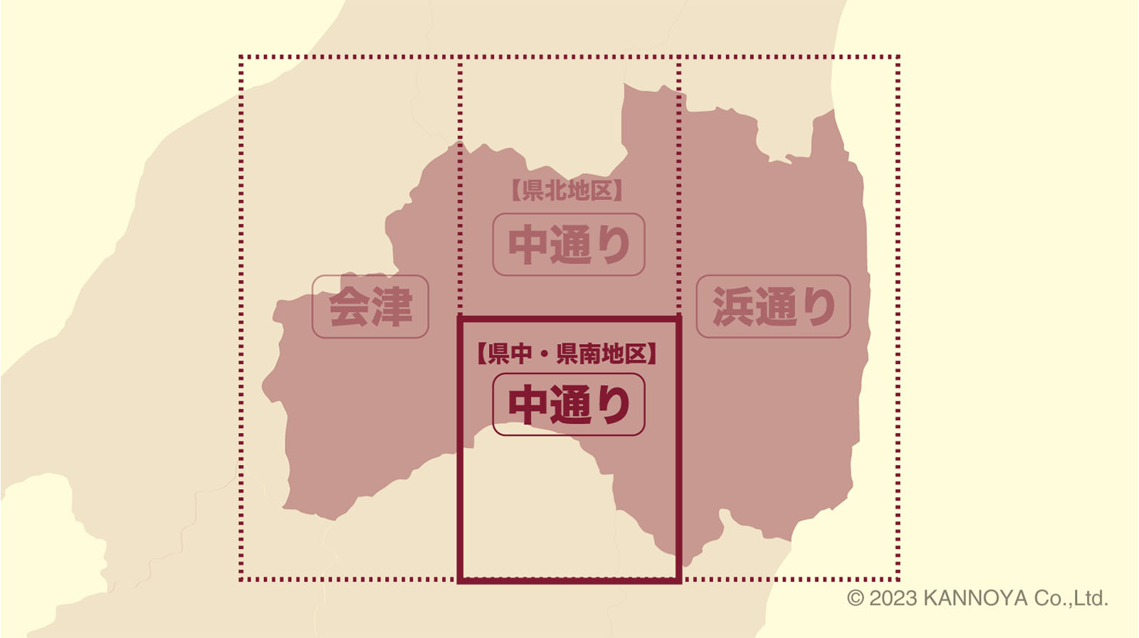 福島県中通り県中・県南地区の取扱い一覧