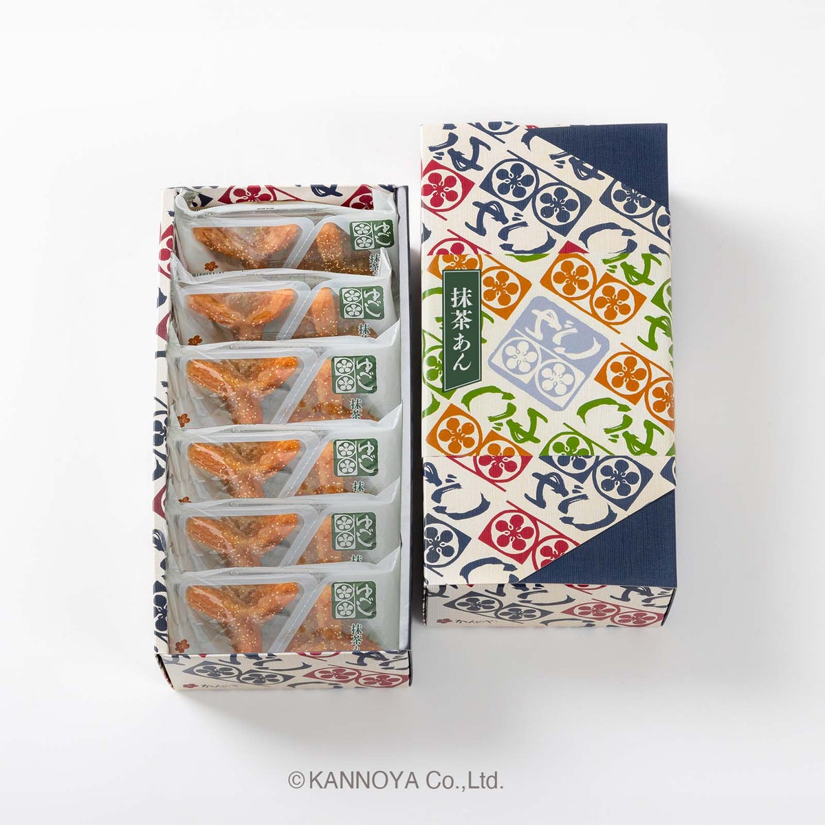 家伝ゆべし抹茶あん入り　12個箱入