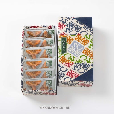 家伝ゆべし抹茶あん入り　12個箱入