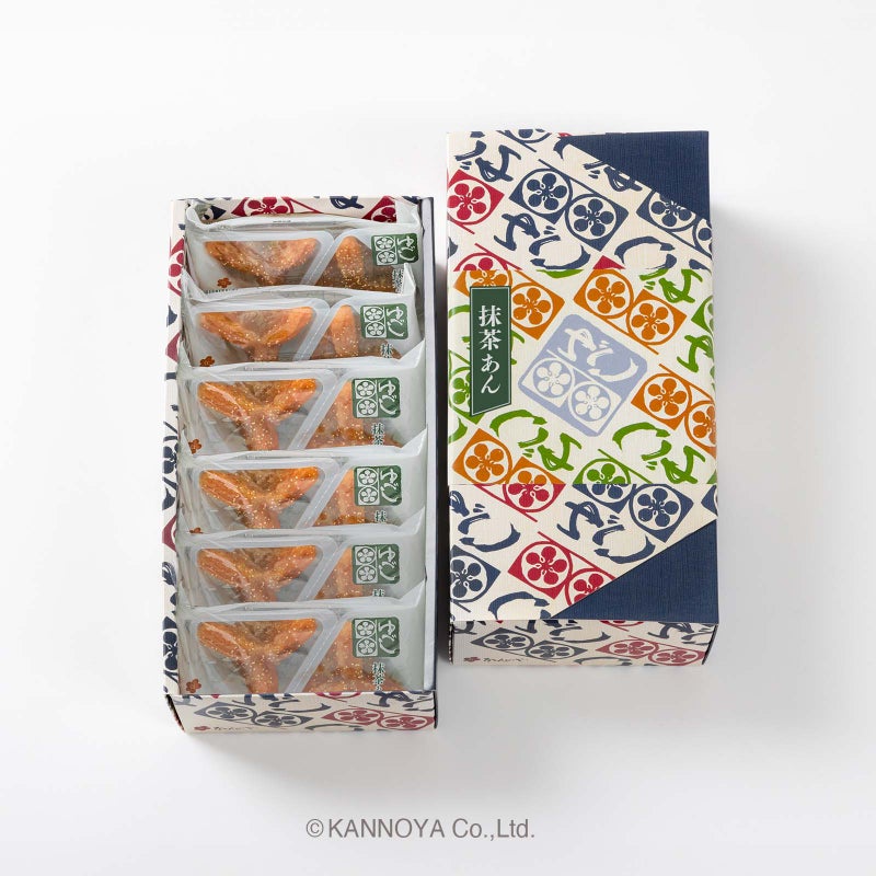 家伝ゆべし抹茶あん入り　12個箱入