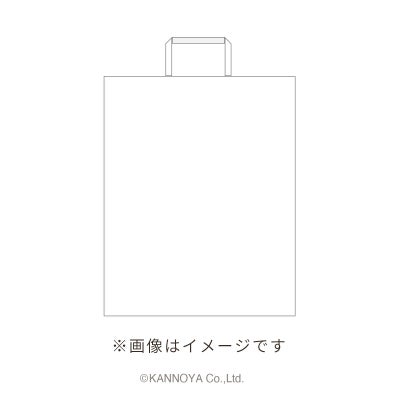紙袋　白無地特大　正面イメージ