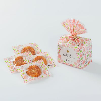 福島桃のフィナンシェ 4個袋入