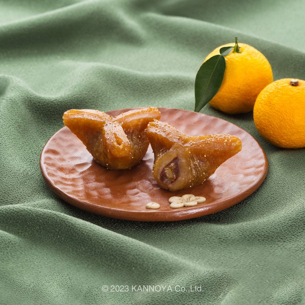 家伝ゆべし　柚子入りあん