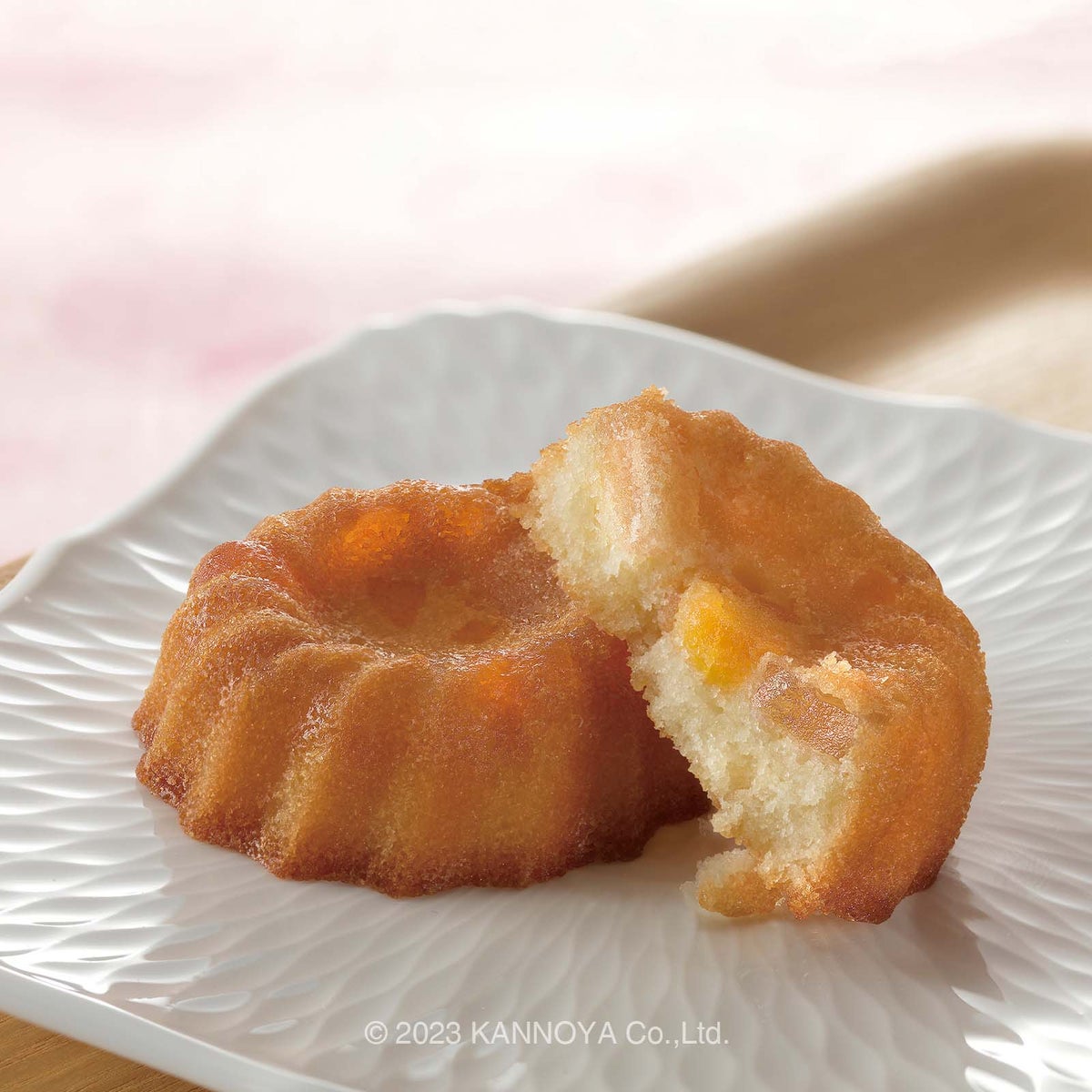 ふくしま桃のフィナンシェ