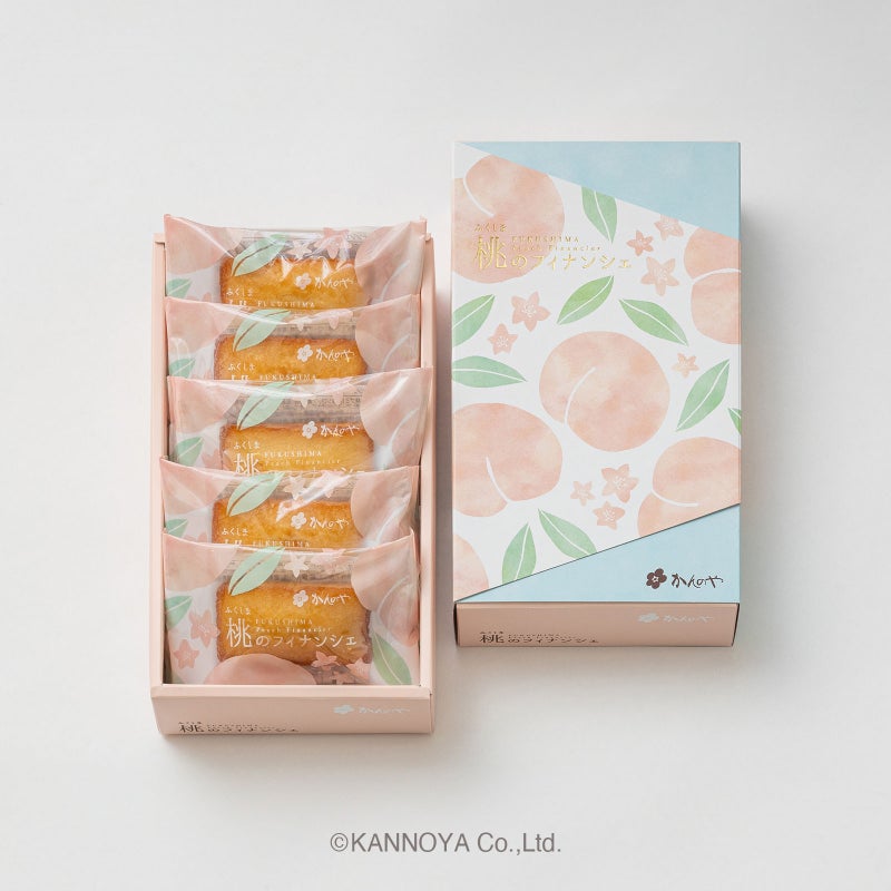 桃のフィナンシェ5個入