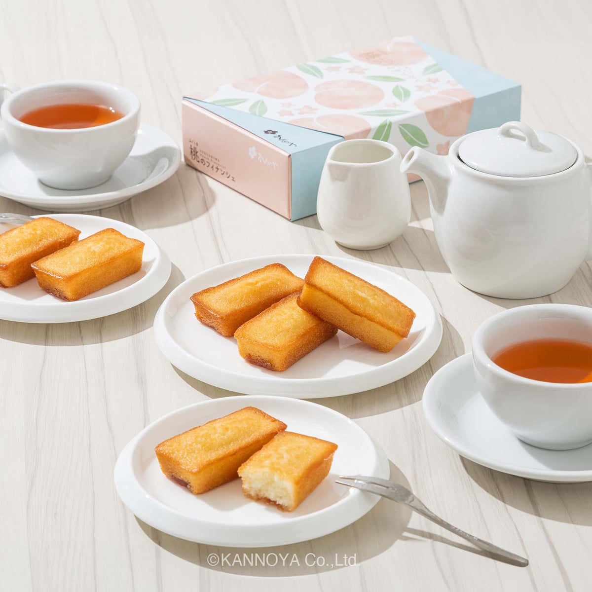 福島桃のフィナンシェ