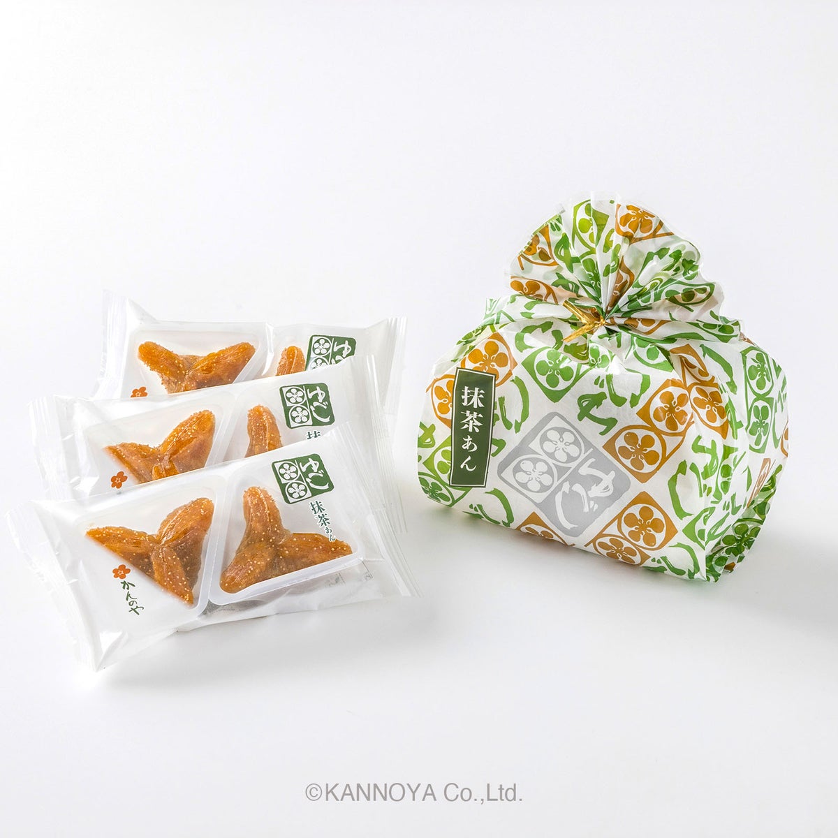 家伝ゆべし抹茶あん入り　6個袋入