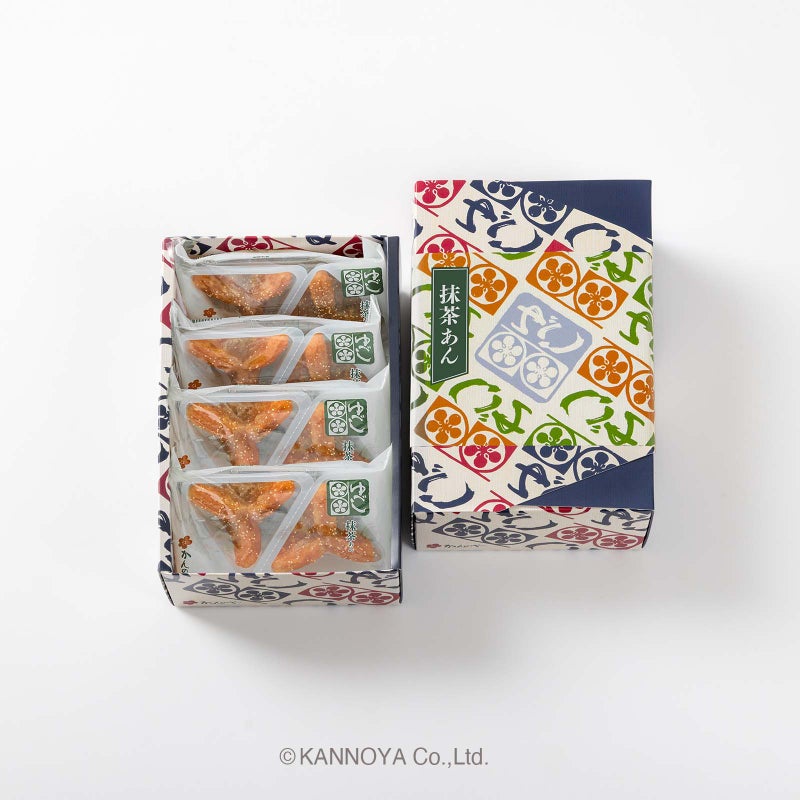 家伝ゆべし抹茶あん入り　8個箱入