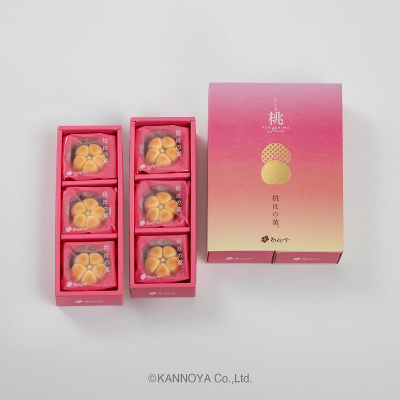 桃ほの菓　6個箱入